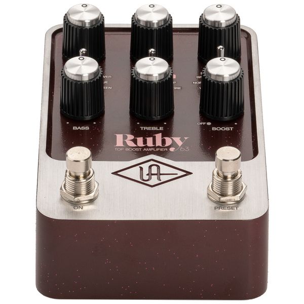 Universal Audio UAFX Ruby '63 Top Boost Amplifier
