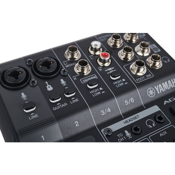 Yamaha AG06MK2B Mezclador de 6 canales USB