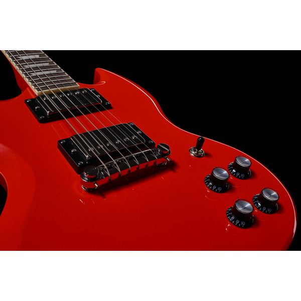 EPIPHONE POWER PLAYERS SG CON FUNDA Y ACC LAVA RED