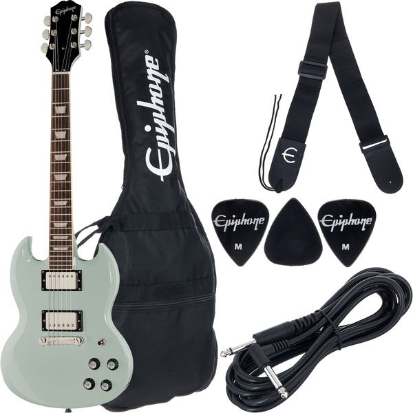 EPIPHONE POWER PLAYERS SG CON FUNDA Y ACC ICE BLUE