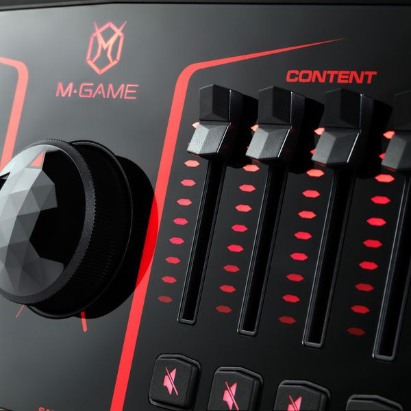 M-Game Solo Interfaz de Audio Gamer/Stream