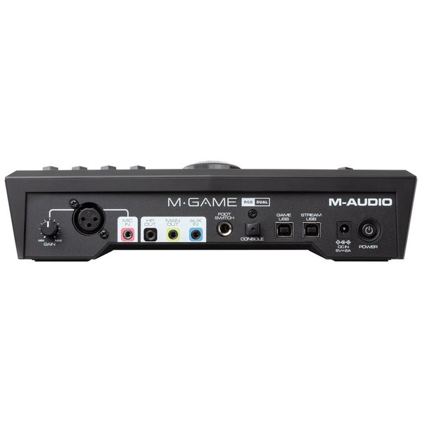 M-Game Dual RGB Interfaz de Audio Gamer/Stream
