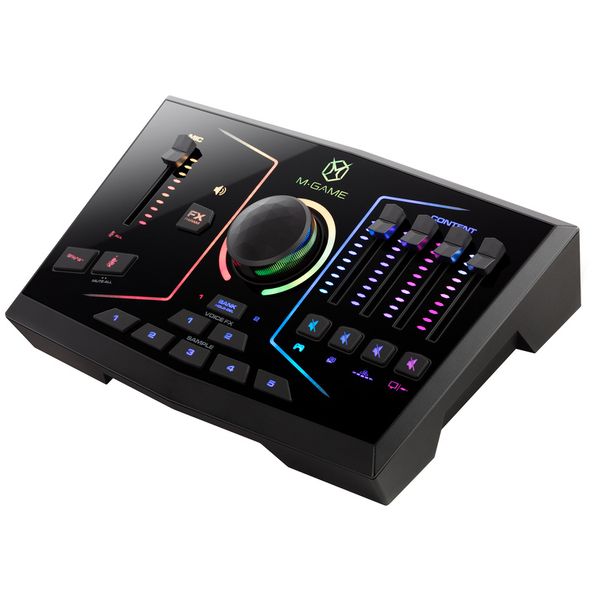 M-Game Dual RGB Interfaz de Audio Gamer/Stream