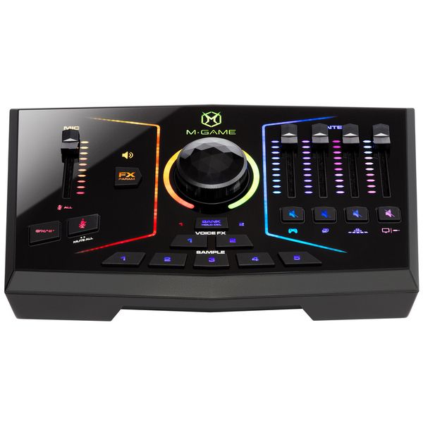 M-Game Dual RGB Interfaz de Audio Gamer/Stream