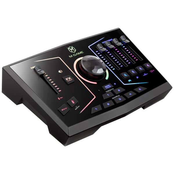 M-Game Dual RGB Interfaz de Audio Gamer/Stream
