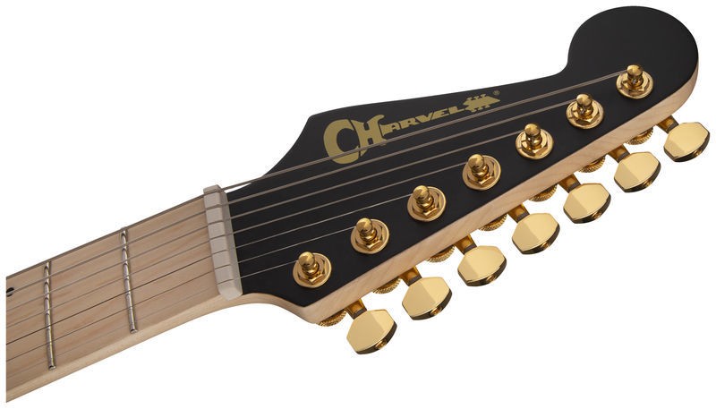 CHARVEL DK24-7 NOVA ANGEL VIVALDI SIGN BLACK 7 CUERDAS