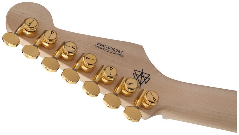 CHARVEL DK24-7 NOVA ANGEL VIVALDI SIGN BLACK 7 CUERDAS