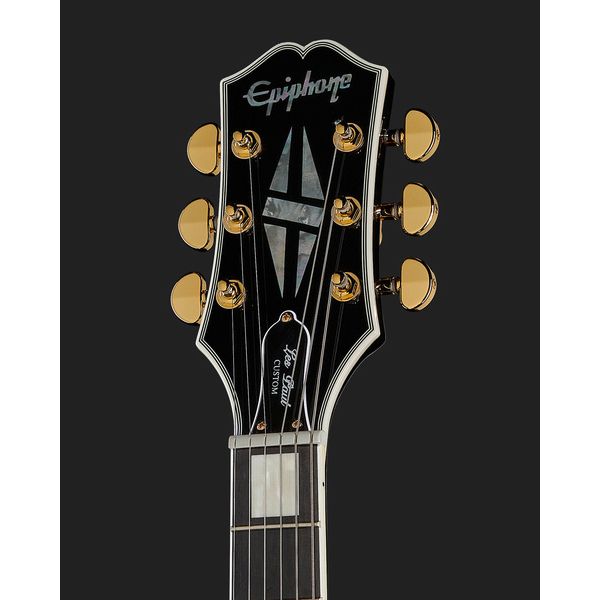 EPIPHONE LES PAUL CUSTOM ZURDO EBONY
