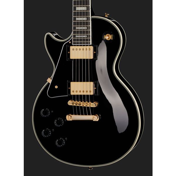 EPIPHONE LES PAUL CUSTOM ZURDO EBONY