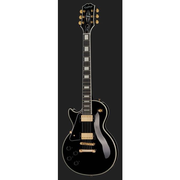 EPIPHONE LES PAUL CUSTOM ZURDO EBONY