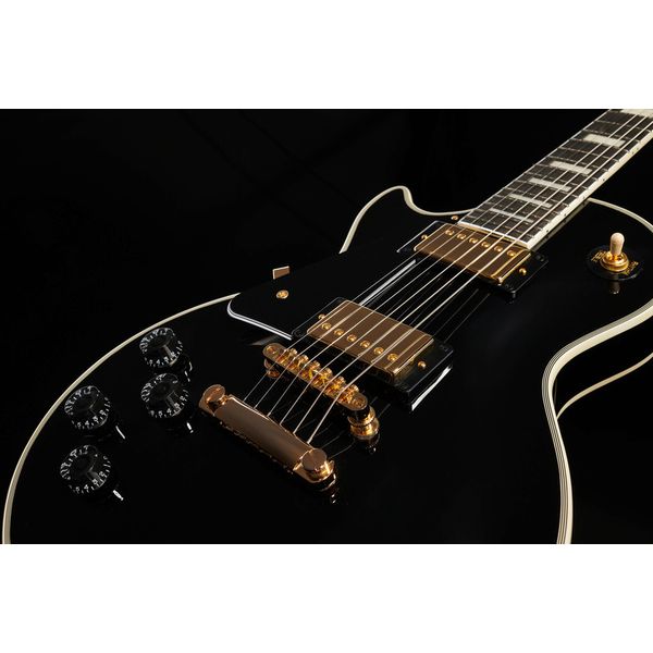 EPIPHONE LES PAUL CUSTOM ZURDO EBONY