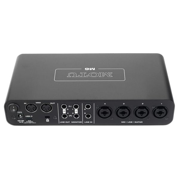 MOTU M6 Interfaz de audio USB de 6 canales