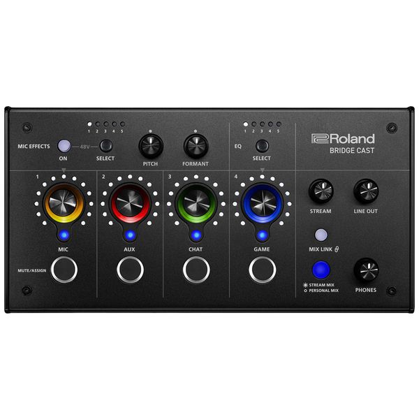Roland Bridge Cast Interfaz Mezclador para Gamer