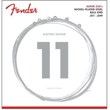 FENDER SUPER 250 NICKEL PLATED STEEL 11-49