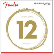 FENDER 80/20 BRONCE 12-52