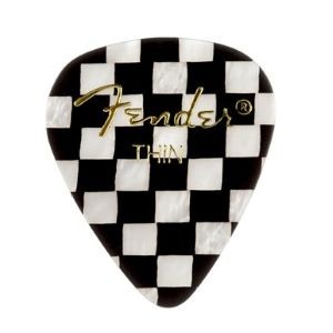 FENDER PÚAS FORMA 351 AJEDREZ THIN
