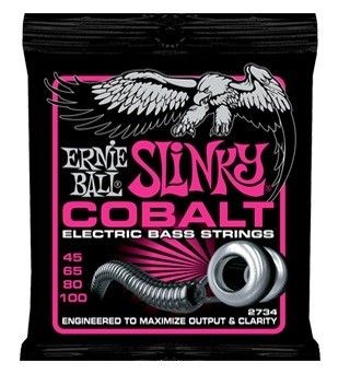 ERNIE BALL SLINKY COBALT SUPER 45-100