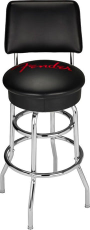 FENDER TABURETE NEGRO CON RESPALDO 24