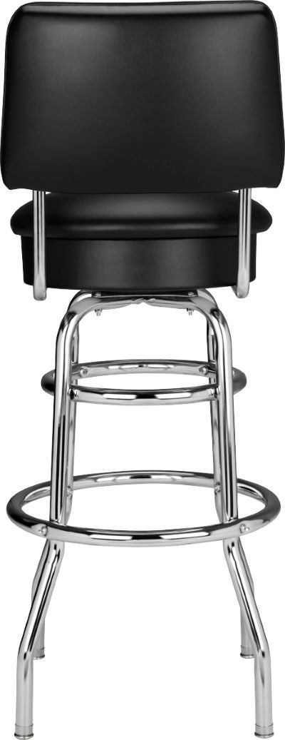 FENDER TABURETE NEGRO CON RESPALDO 24