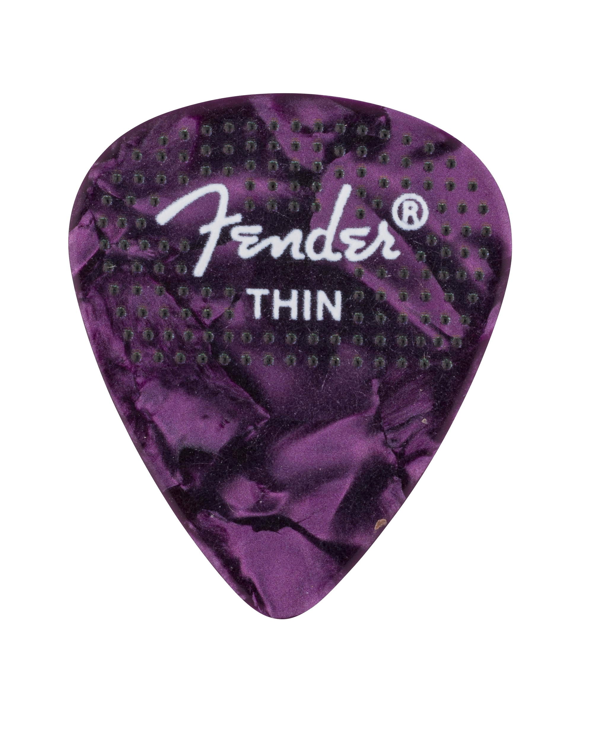 351 Dotted Celluloid Picks, 12-Pack, Thin