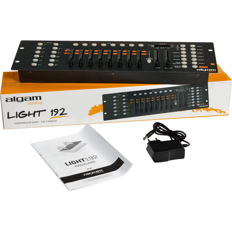 Algam Lighting LALLIGHT192 Controlador DMX de 192 Canales
