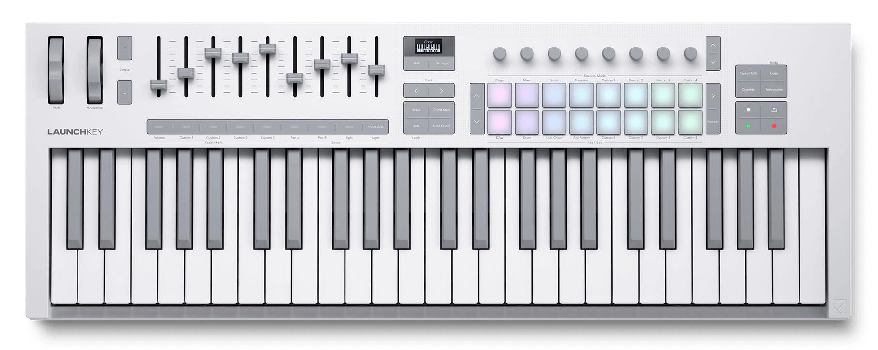 NOVATION LAUNCHKEY 49 MK4 BLANCO