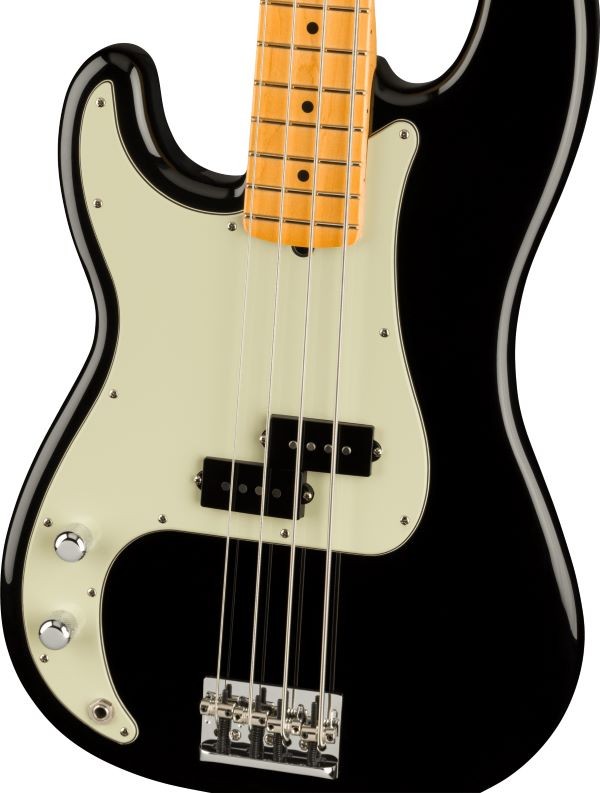 FENDER AMERICAN PRO II PRECISION B BLK MP ZURDO