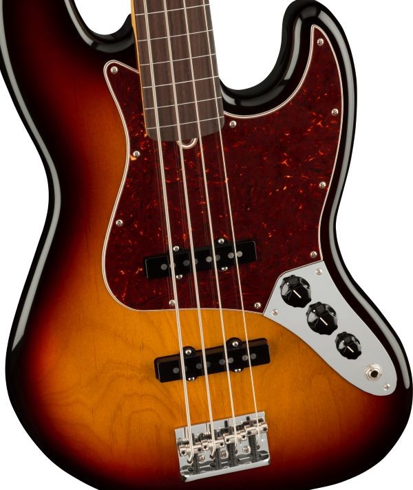 FENDER AMERICAN PRO II JAZZ BASS FRETLESS 3T SB RW