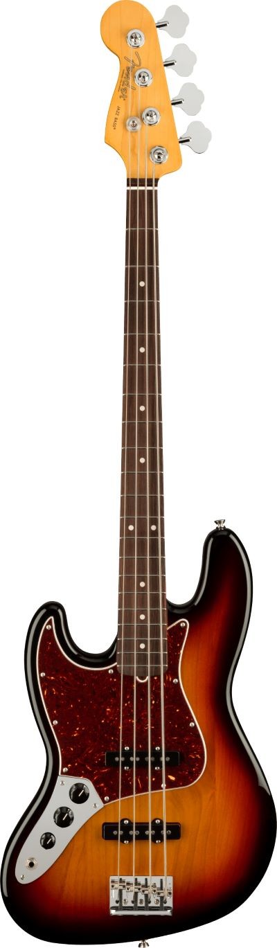 FENDER AMERICAN PRO II JAZZ BASS 3T SB RW ZURDO