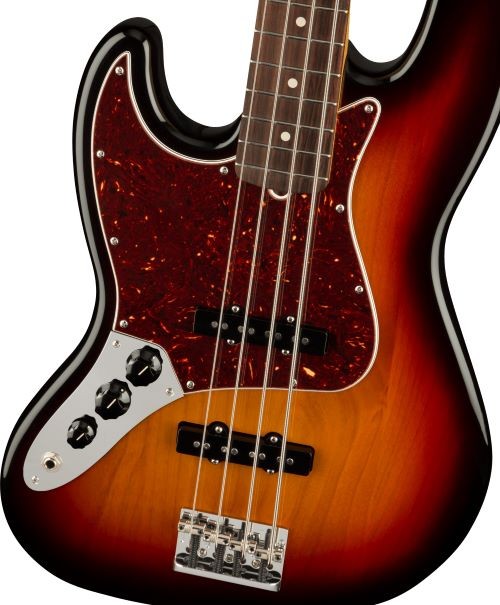 FENDER AMERICAN PRO II JAZZ BASS 3T SB RW ZURDO