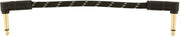 FENDER CABLE DELUXE TWEED NEGRO 15CM ACODADO