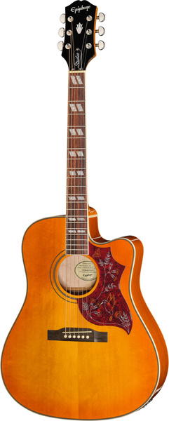 EPIPHONE HUMMINGBIRD STUDIO EC HERITAGE CHERRY SUNBURST