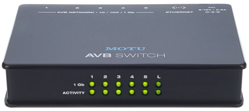 MOTU AVB SWITCH