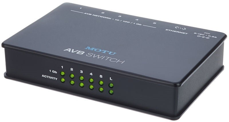 MOTU AVB SWITCH