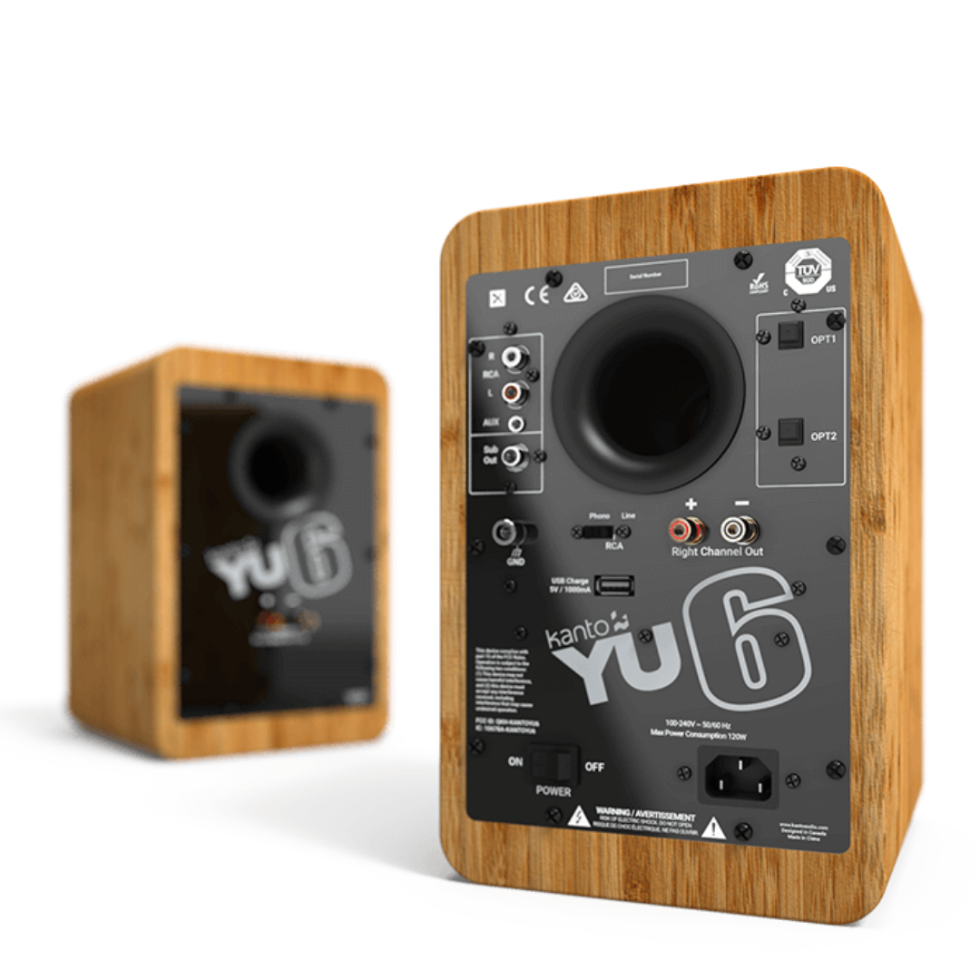 Kanto YU6 Bluetooth Bamboo (B-Stock)