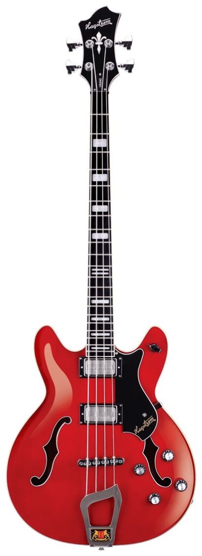 HAGSTROM VIKING BASS WILD CHERRY TRANSPARENT