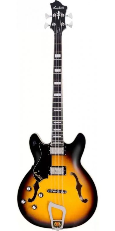 HAGSTROM VIKING BASS TOBACCO SUNBURST ZURDO