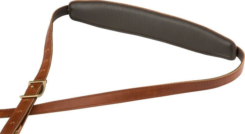 FENDER MUSTANG SADDLE COGNAC