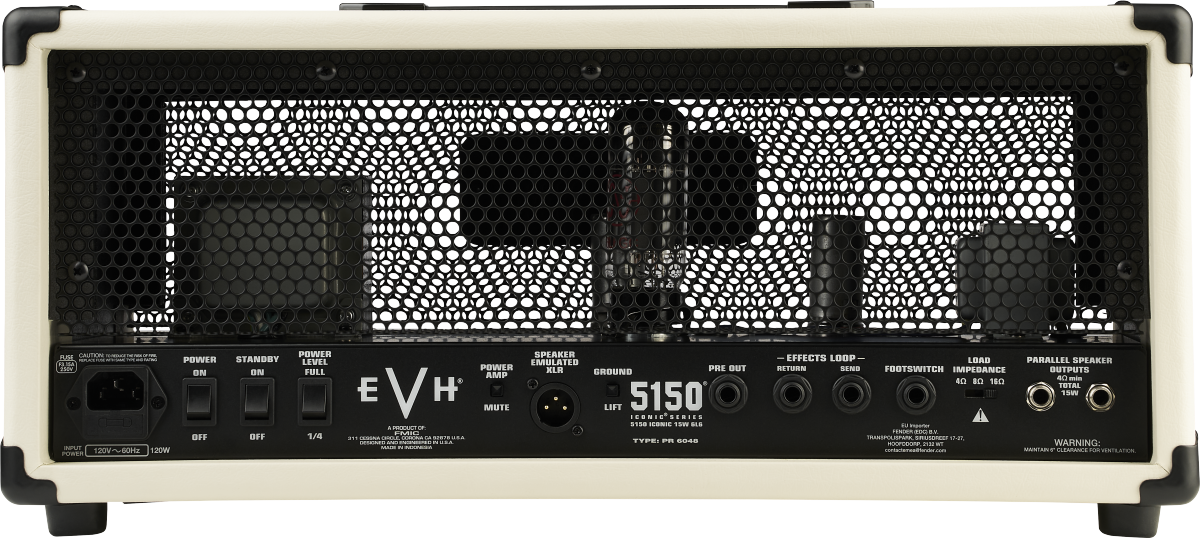 EVH 5150 ICONIC SERIES 15W 6L6 HEAD