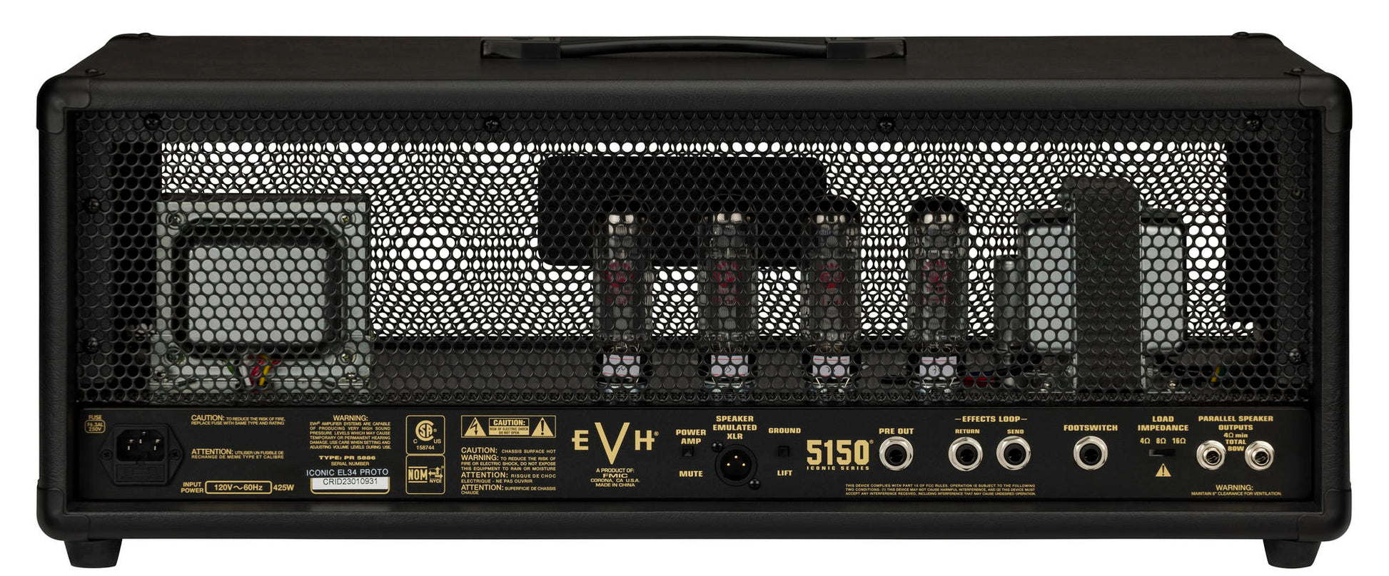 EVH 5150 ICONIC 80W HD EL34 230V EUR