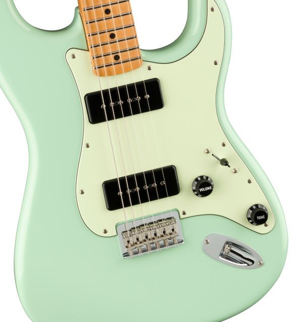 FENDER NOVENTA STRATO SURF GREEN MP