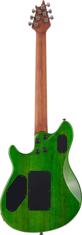 EVH WOLFGANG STD QM TRANSPARENT GREEN BMP