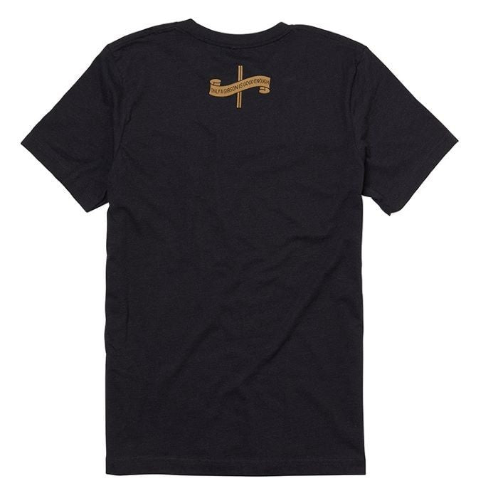 GIBSON BANNER LOGO TEE M