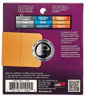 ELIXIR NANOWEB BRONCE 10-47 12 CUERDAS