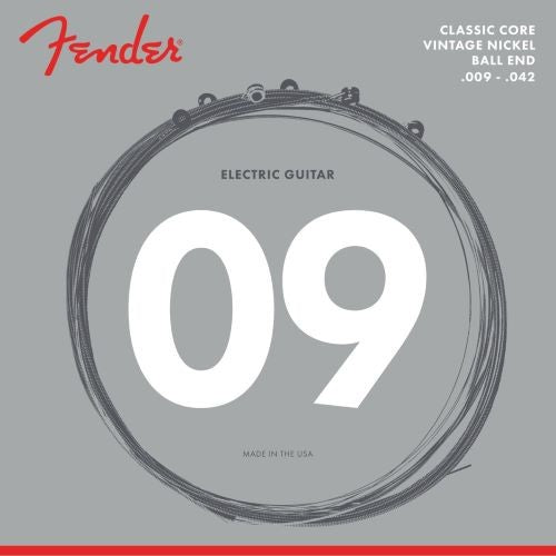 FENDER CLASSIC CORE VINTAGE NICKEL 9-42 BALL END
