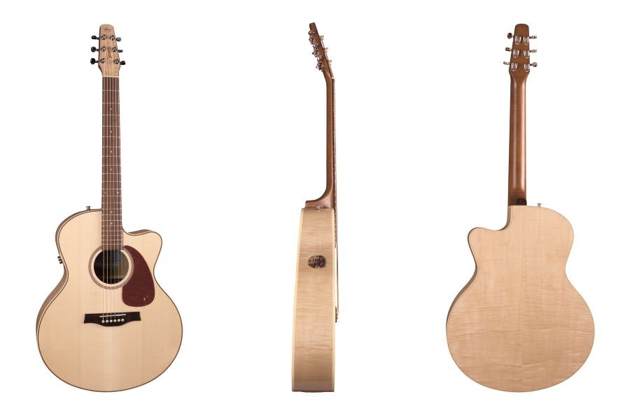 SEAGULL PERFORMER MINI JUMBO CW HG QIT