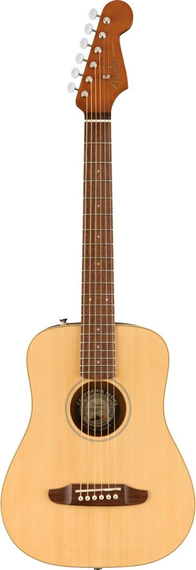 FENDER REDONDO MINI NATURAL CON FUNDA