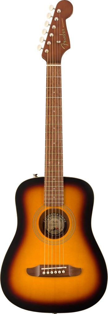 FENDER REDONDO MINI SUNBURST CON FUNDA