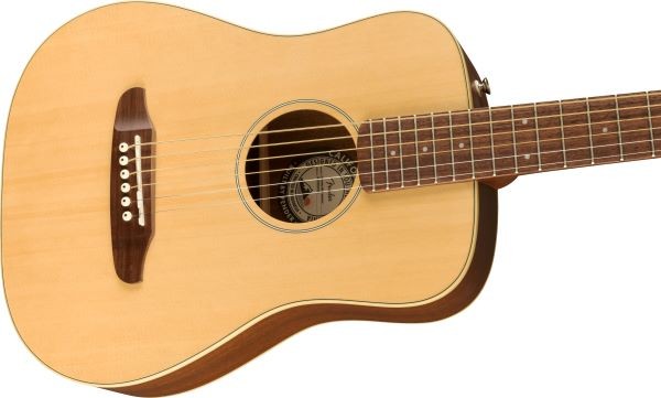 FENDER REDONDO MINI NATURAL CON FUNDA