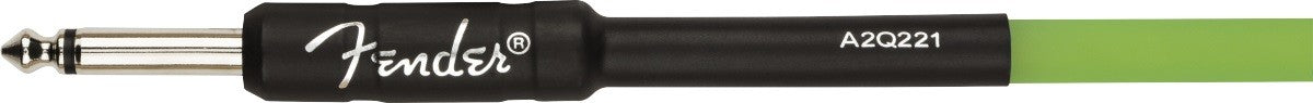 FENDER CABLE PRO GLOW IN THE DARK VERDE 3M
